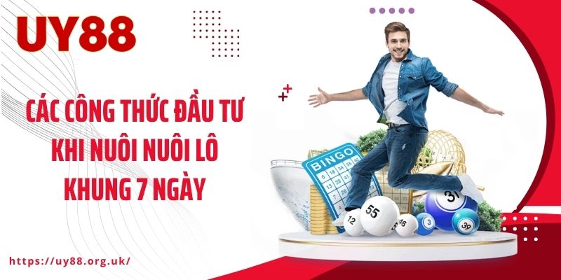 Các công thức đầu tư khi nuôi nuôi lô khung 7 ngày